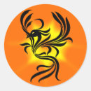 Recherche de oiseau du feu autocollants Mythe