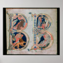 Recherche de lettre l initiale médiévale art Vellum