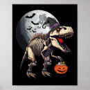 Recherche de squelette de dinosaure posters Citrouille
