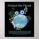 Zoek naar bescherming posters Planeet
