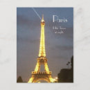 Recherche de tour eiffel la nuit cartes postales Pour tous
