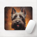 Recherche de scottish terrier tapis souris Scottie