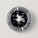 Recherche de sorcières salem badges Effrayant