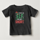Recherche de noël drôle bébé tshirts Rouge