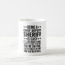 Recherche de sheriff tasses Adjoint