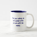 Recherche de humour de sécurité tasses Café