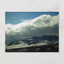 Recherche de neige montagne cartes postales Blanc