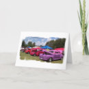 Recherche de vieille voiture vœux cartes Antique