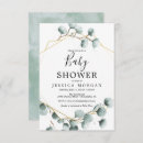 Zoek naar eucalyptus baby shower invitations Groen