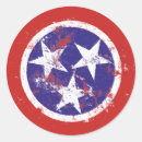 Recherche de drapeau tennessee autocollants États unis