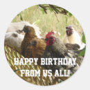 Recherche de poulet de coq anniversaire cartes Pour elle