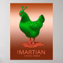 Recherche de poulet fou posters Drôle