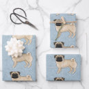 Recherche de puggie papier cadeau Motif