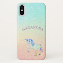 Recherche de licornes mignonnes iphone coques Parties scintillant