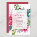 Recherche de poinsettia bridal shower invitations Élégant