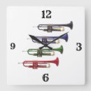 Recherche de trompette horloges Jazz
