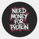 Recherche de protéine autocollants Motivation