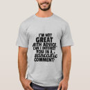 Recherche de commentaires sarcastiques tshirts Sarcasme