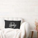 Recherche de gris noir coussins Monogramme