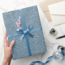 Zoek naar handen cadeaupapier Blauw