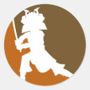 Recherche de guerrier samouraï autocollants Katana