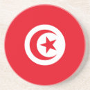 Recherche de tunisie dessous de verres Drapeau tunisien