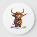 Recherche de vache drôle horloges Kawaii