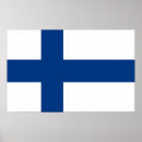 Recherche de la finlande posters Drapeau