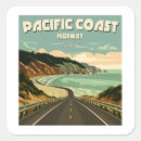 Recherche de route 1 autocollants Californie