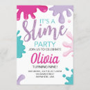 Recherche de slime invitations Girl