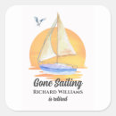 Recherche de bateau de croisière autocollants Voile
