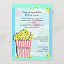 Zoek naar popcorn babyshower uitnodigingen For her