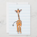 Recherche de bande dessinée de girafe cartes postales Illustration