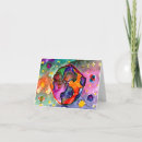 Recherche de planètes vœux cartes Coloré