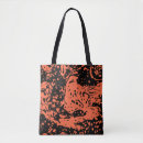Recherche de nature tote bags Bleu