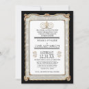 Recherche de style gatsby invitations Typographie