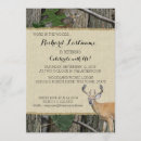 Recherche de chasseur de cerf invitations Camouflage