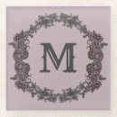 Recherche de encadré dessous de verres Monogramme