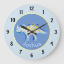 Recherche de petit chambre enfant horloges Bleu