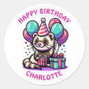 Recherche de furet mignon autocollants Pour enfants