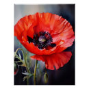 Recherche de rouge foncé posters Floral
