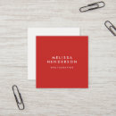 Zoek naar rood visitekaartjes Minimalistisch