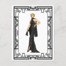 Recherche de mode noir cartes postales Vintage