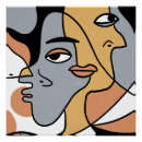 Recherche de visage abstrait posters Abstract