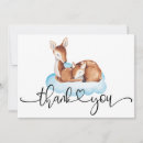 Recherche de deer remerciements cartes Aquarelle