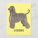Recherche de chien afghan cartes postales Animal