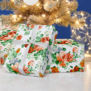 Recherche de roses rouges papier cadeau Orange