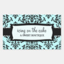 Recherche de cupcake rectangles autocollants Rose