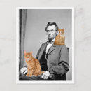 Recherche de abraham lincoln cartes postales Chat