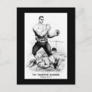 Recherche de gants de boxe cartes postales Boxer